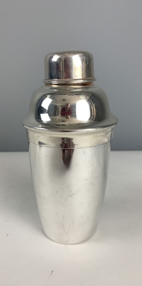 Art Deco Silver Plated Cocktail Shaker