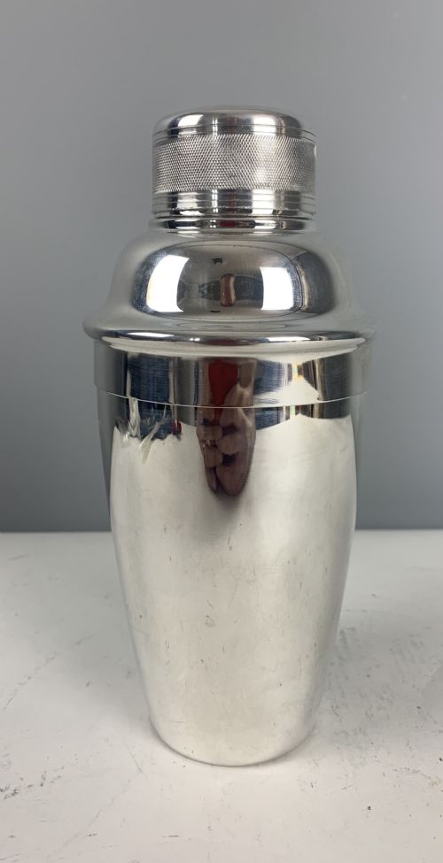 Art Deco Silver Plated Cocktail Shaker by Universal
