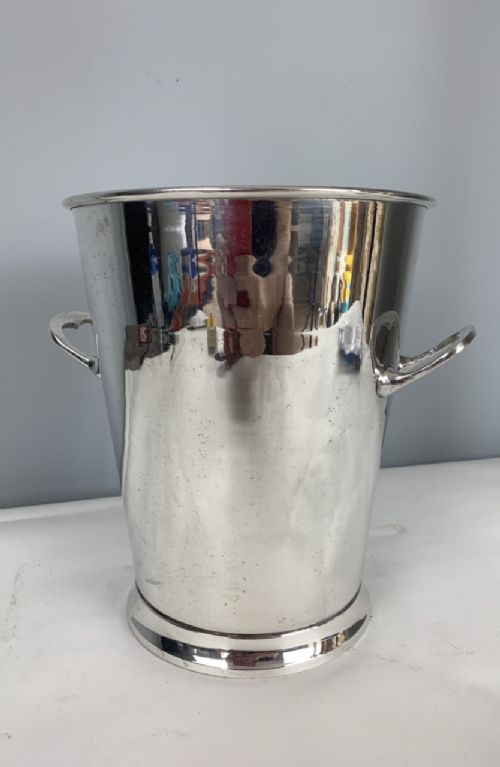 Art Deco Silver Plated Ice Bucket Champagne Bucket