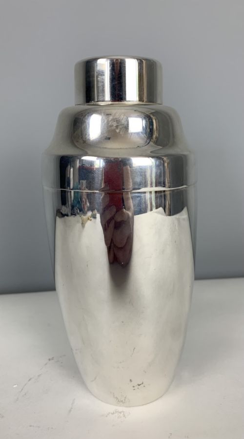 Art Deco Silver Plated Cocktail Shaker