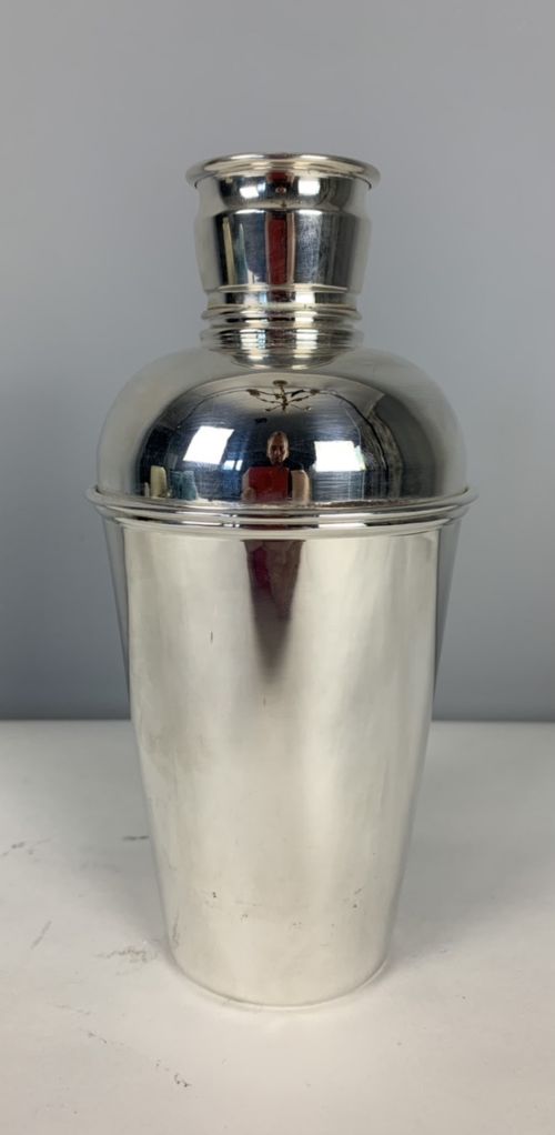 Art Deco Silver Plated Cocktail Shaker