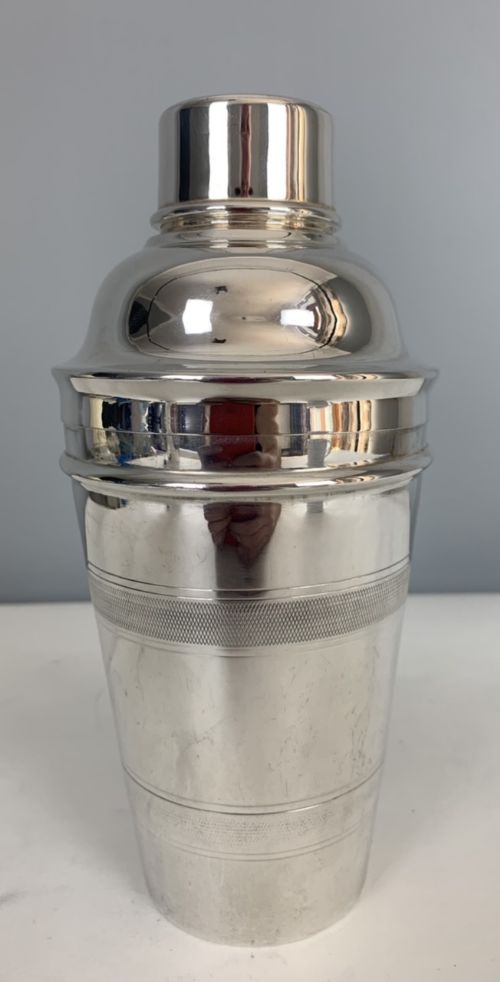Art Deco Silver Plated Cocktail Shaker