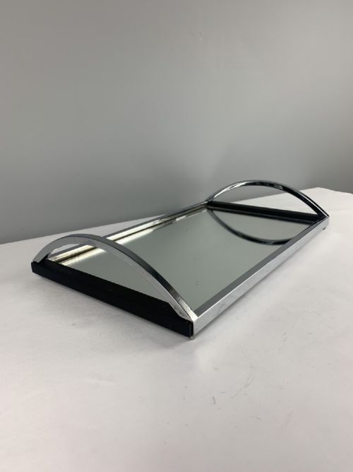 Art Deco Chrome Drinks Tray