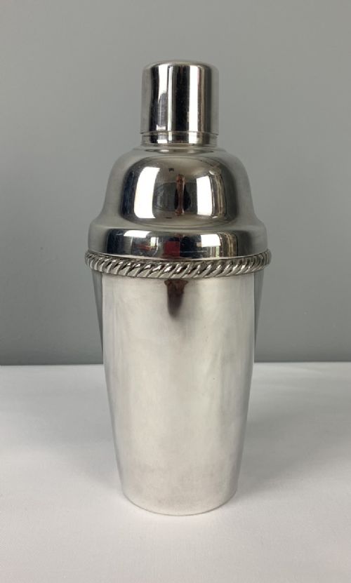 Art Deco Silver Plated Cocktail Shaker