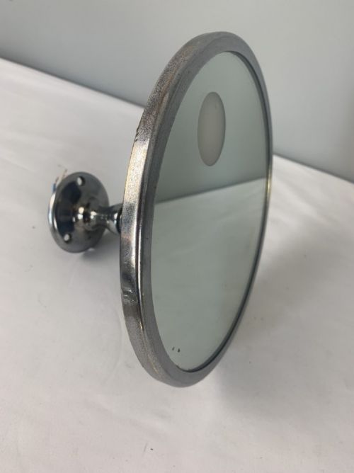 1930s Nickel Plated Illuminating Mirror Brot Wall Light