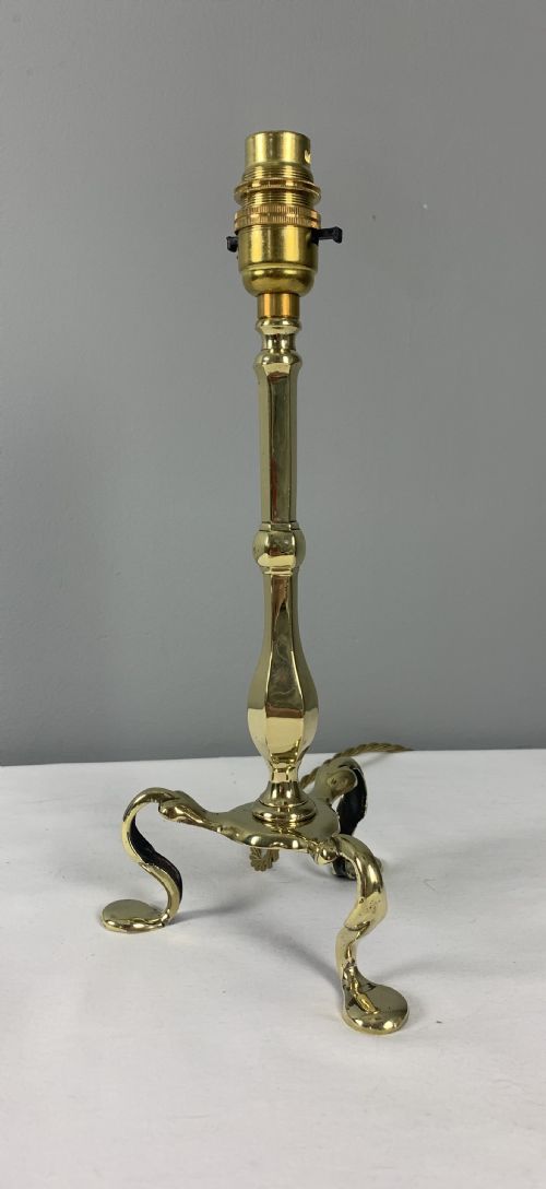 Brass Pullman Table Lamp, Rewired and Pat Tested