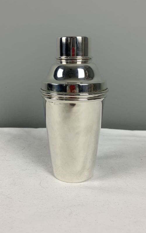 Art Deco Silver Plated Cocktail Shaker