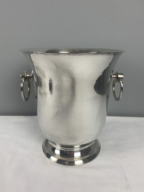 Art Deco French Silver Plated Ice Champagne Bucket