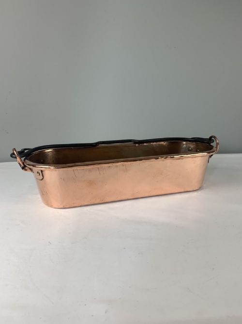 Victorian Copper Fish Kettle, Planter