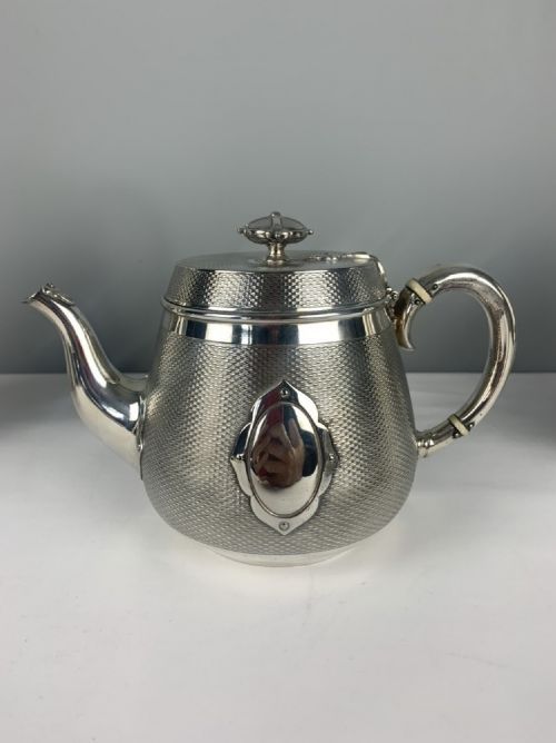 fig 1. Victorian Silver Plated 5 Piece Tea Coffee Service By Elkington