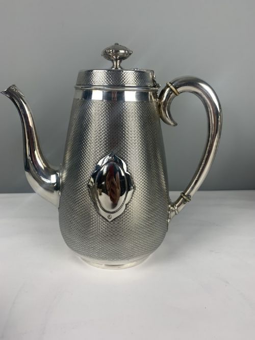 fig 3. Victorian Silver Plated 5 Piece Tea Coffee Service By Elkington