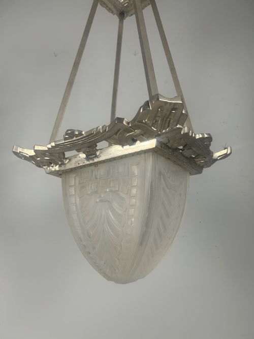 fig 1. Art Deco Ceiling Light, Chandelier