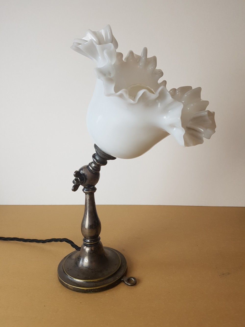 Small Adjustable Table Wall Pullman Lamp; Rewired and PAT tested  View IV