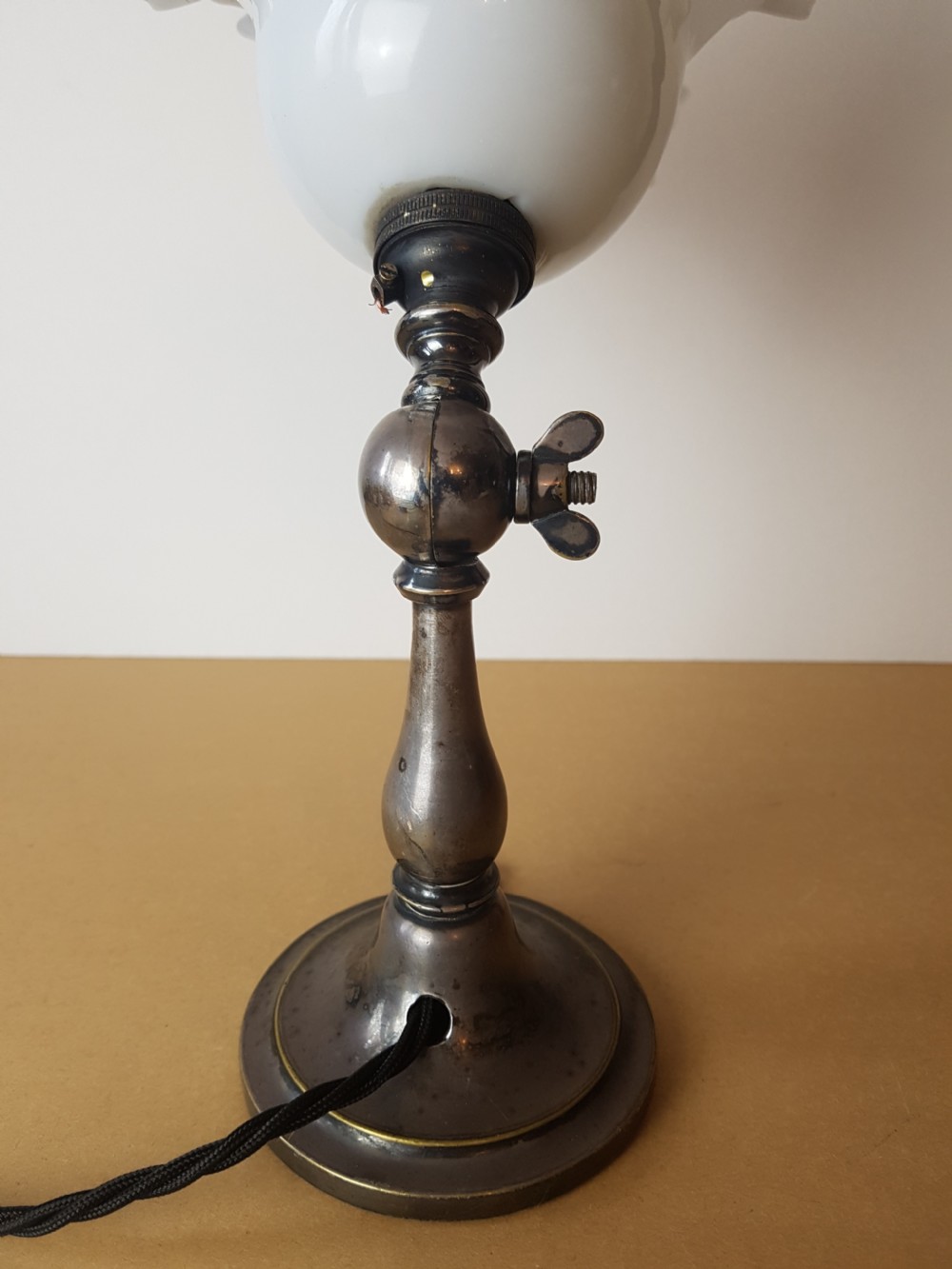 Small Adjustable Table Wall Pullman Lamp; Rewired and PAT tested  View VII