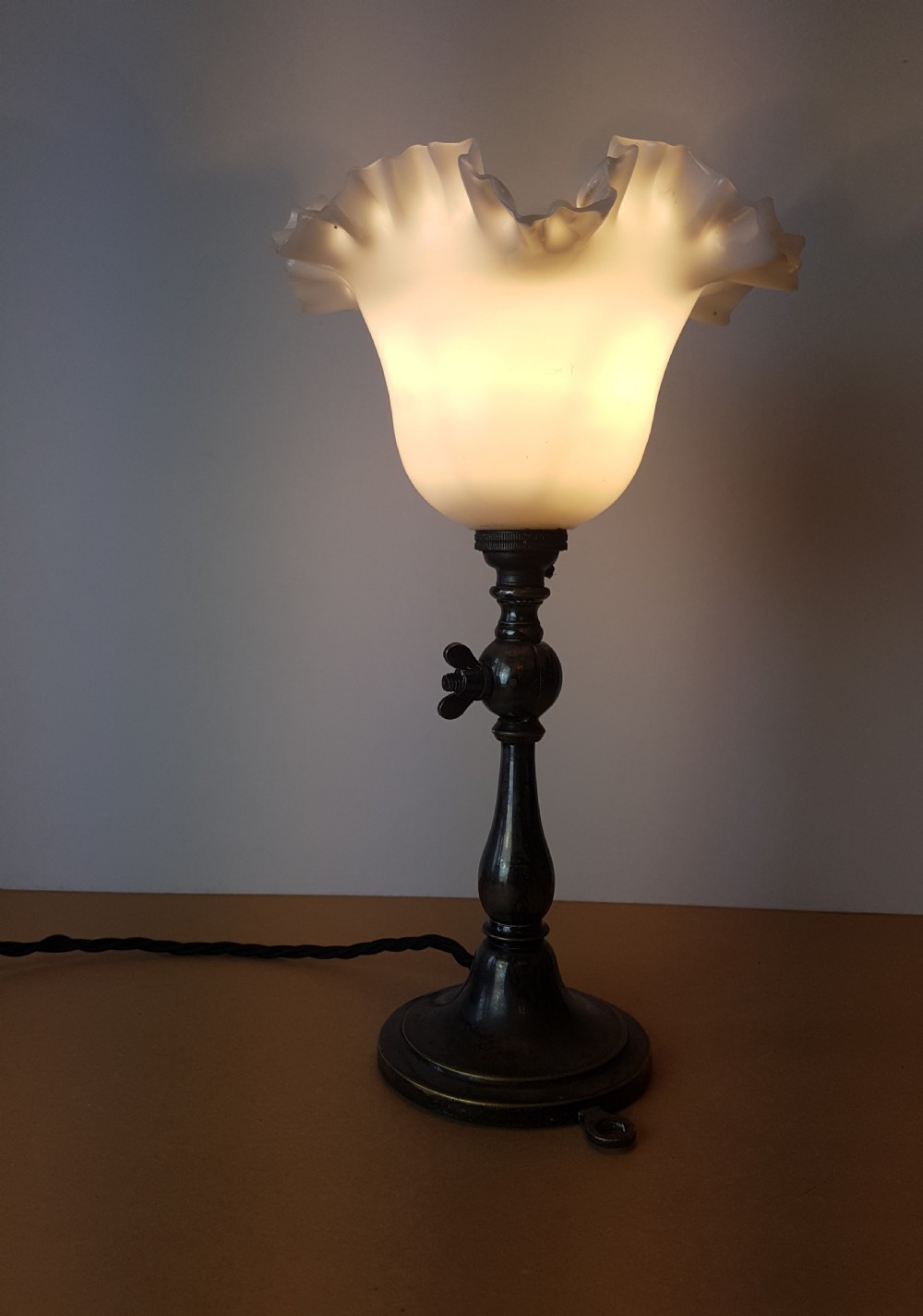 Small Adjustable Table Wall Pullman Lamp; Rewired and PAT tested  View IX