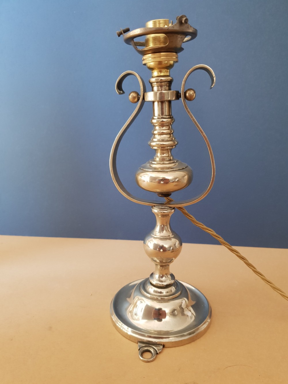 Chrome Pullman Wall or Table Lamp, Rewired and PAT tested  View VII