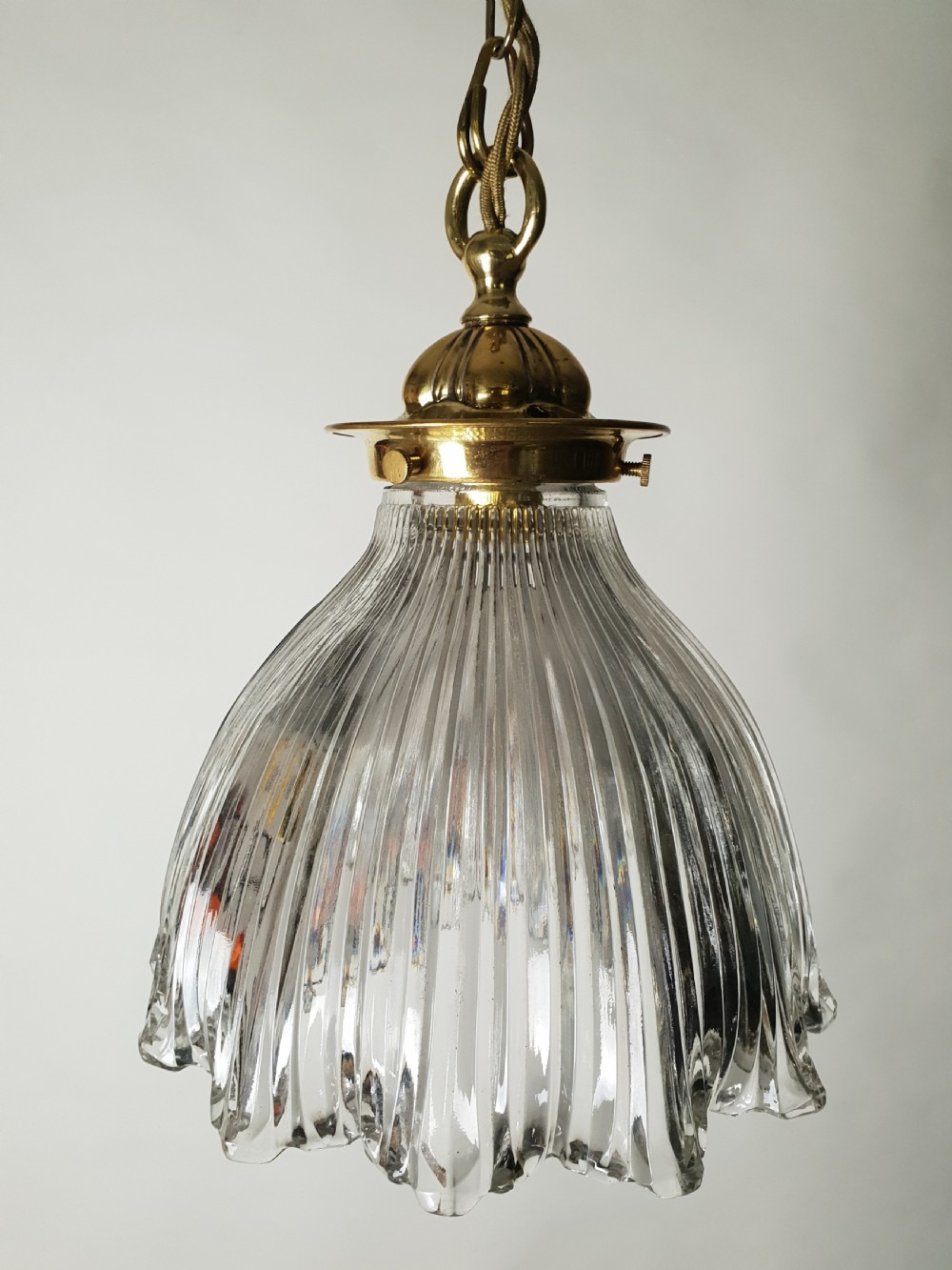 Holophane Ceiling Light, Rewired  View III