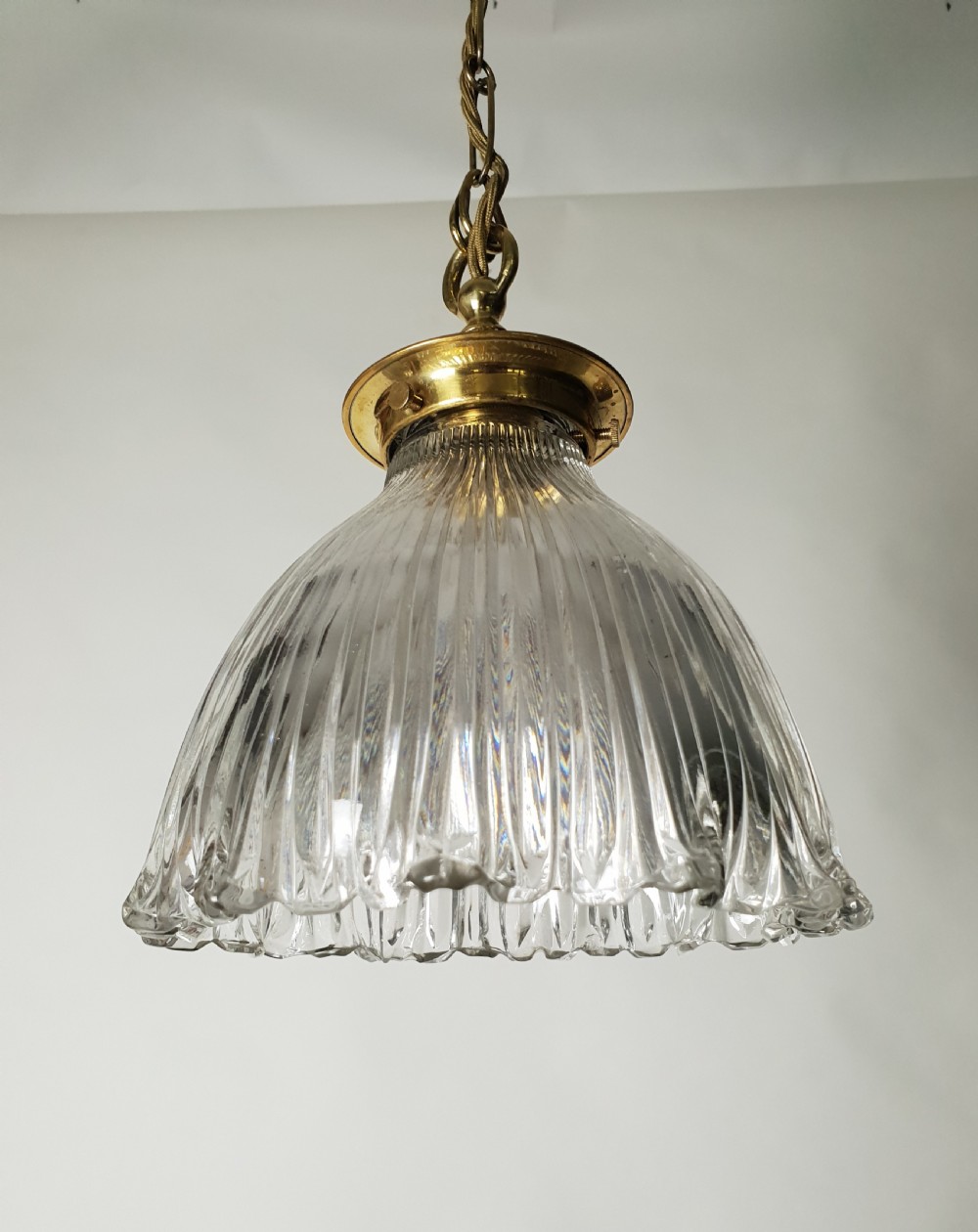 Holophane Ceiling Light, Rewired  View V