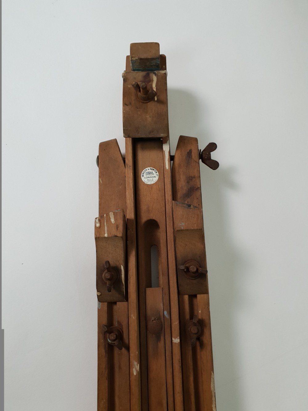 Windsor Newton London Artists Travel Beech Foldable Adjustable Easel View VIII