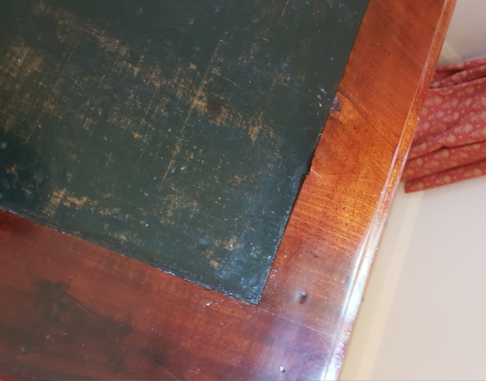 Mahogany Partners Desk with key View XIV