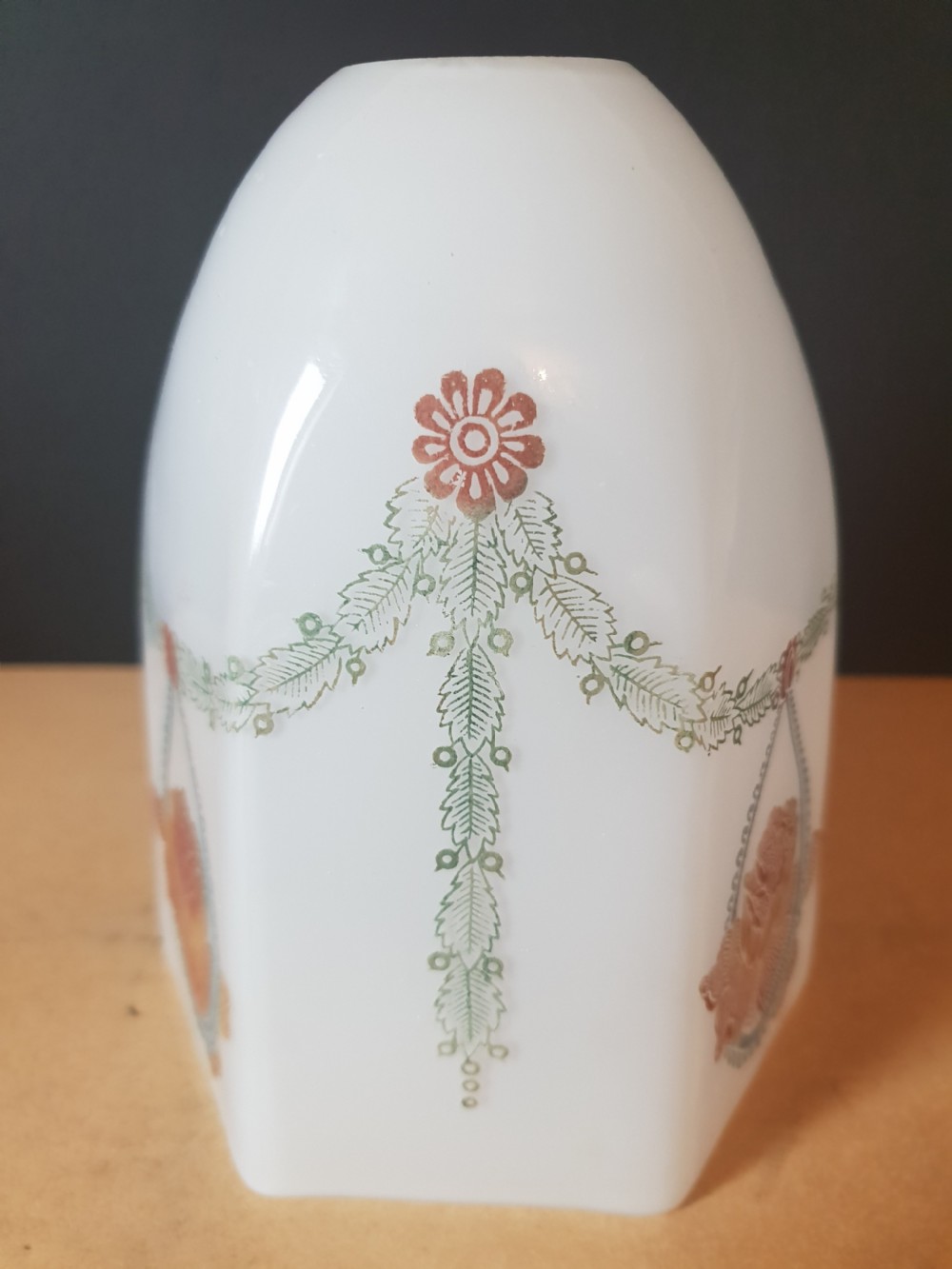 Set of 4 Edwardian Ceramic Lamp Shades View II