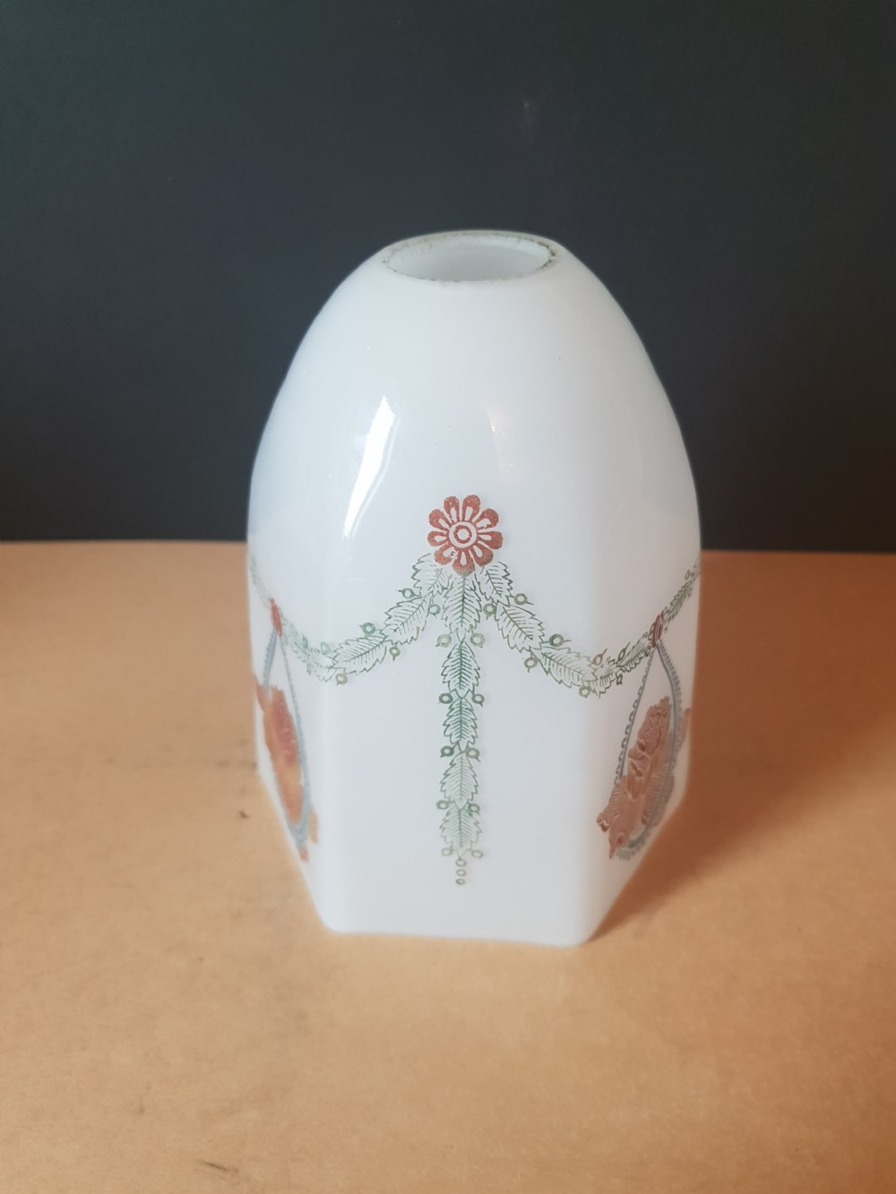 Set of 4 Edwardian Ceramic Lamp Shades View V
