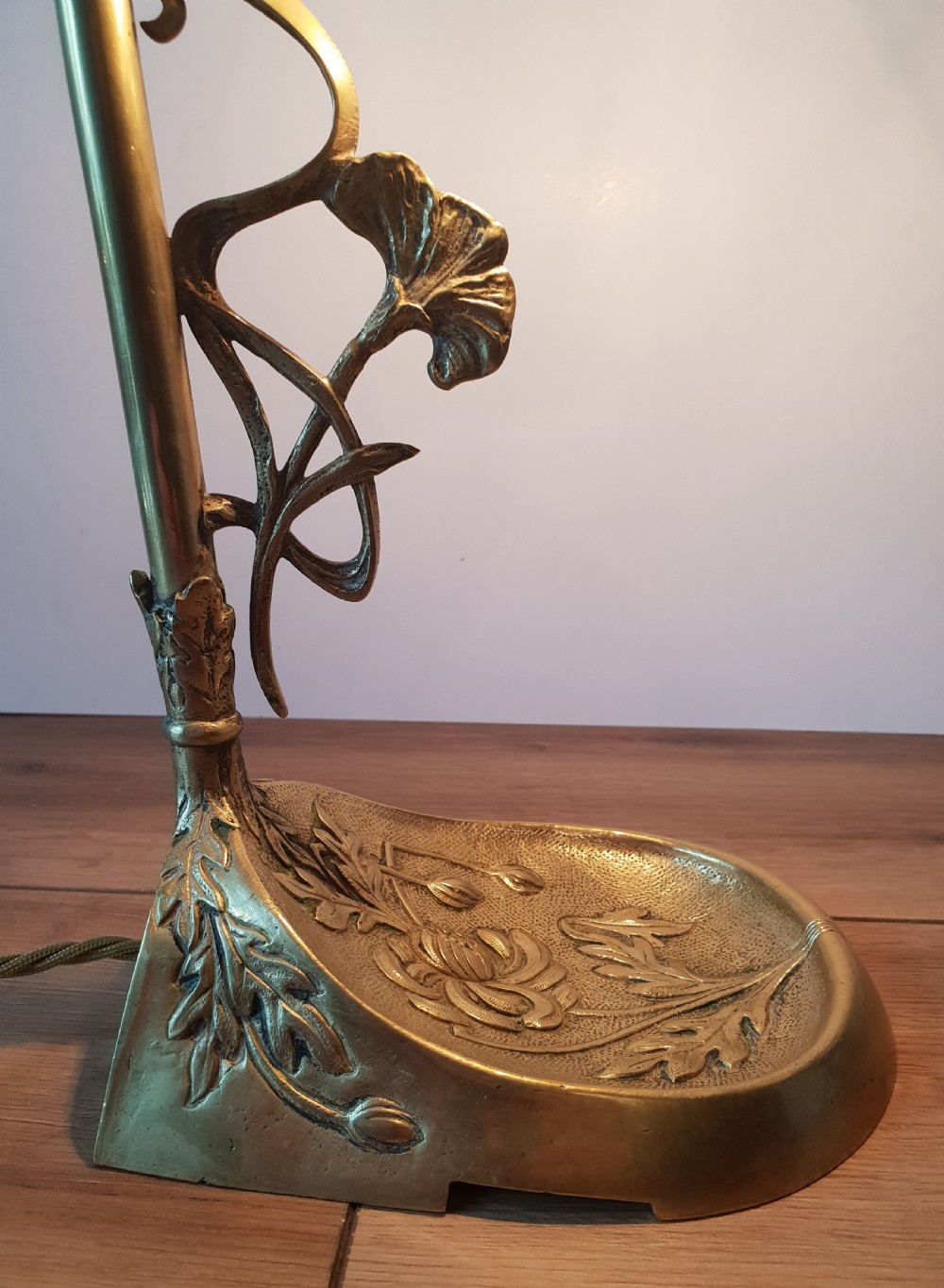 French Jewel Table Desk Lamp, Rewired and PAT tested  View III