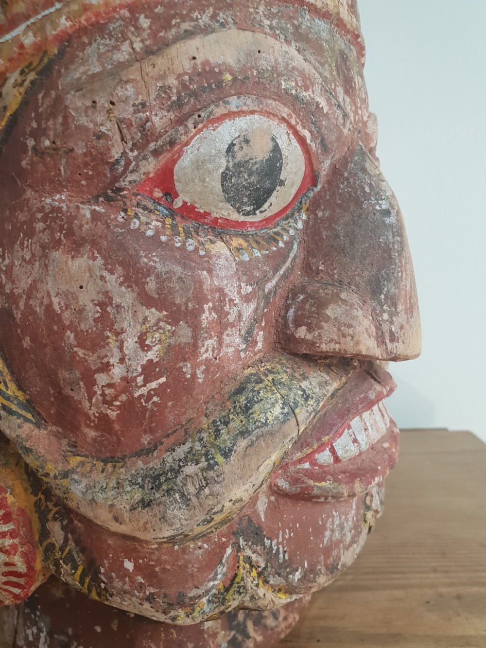 Early 19th Century Indian Buddhist Head Bust View VI