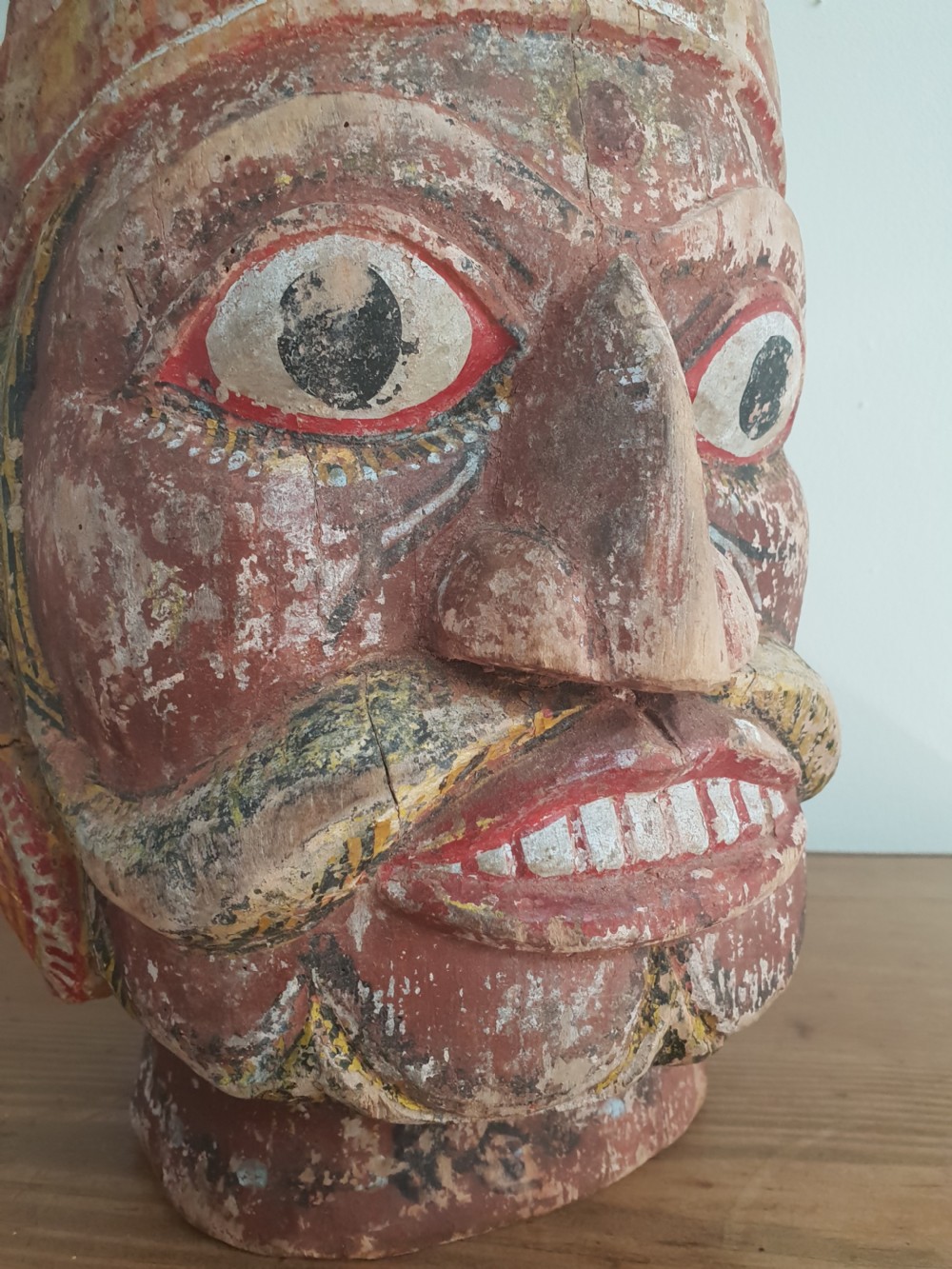 Early 19th Century Indian Buddhist Head Bust View X