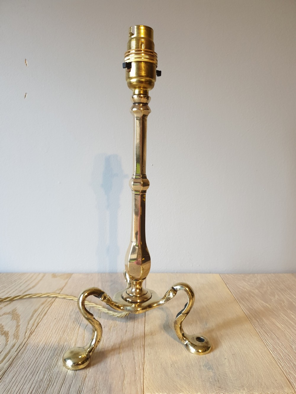 Brass Pullman Table Lamp, Rewired and PAT tested 