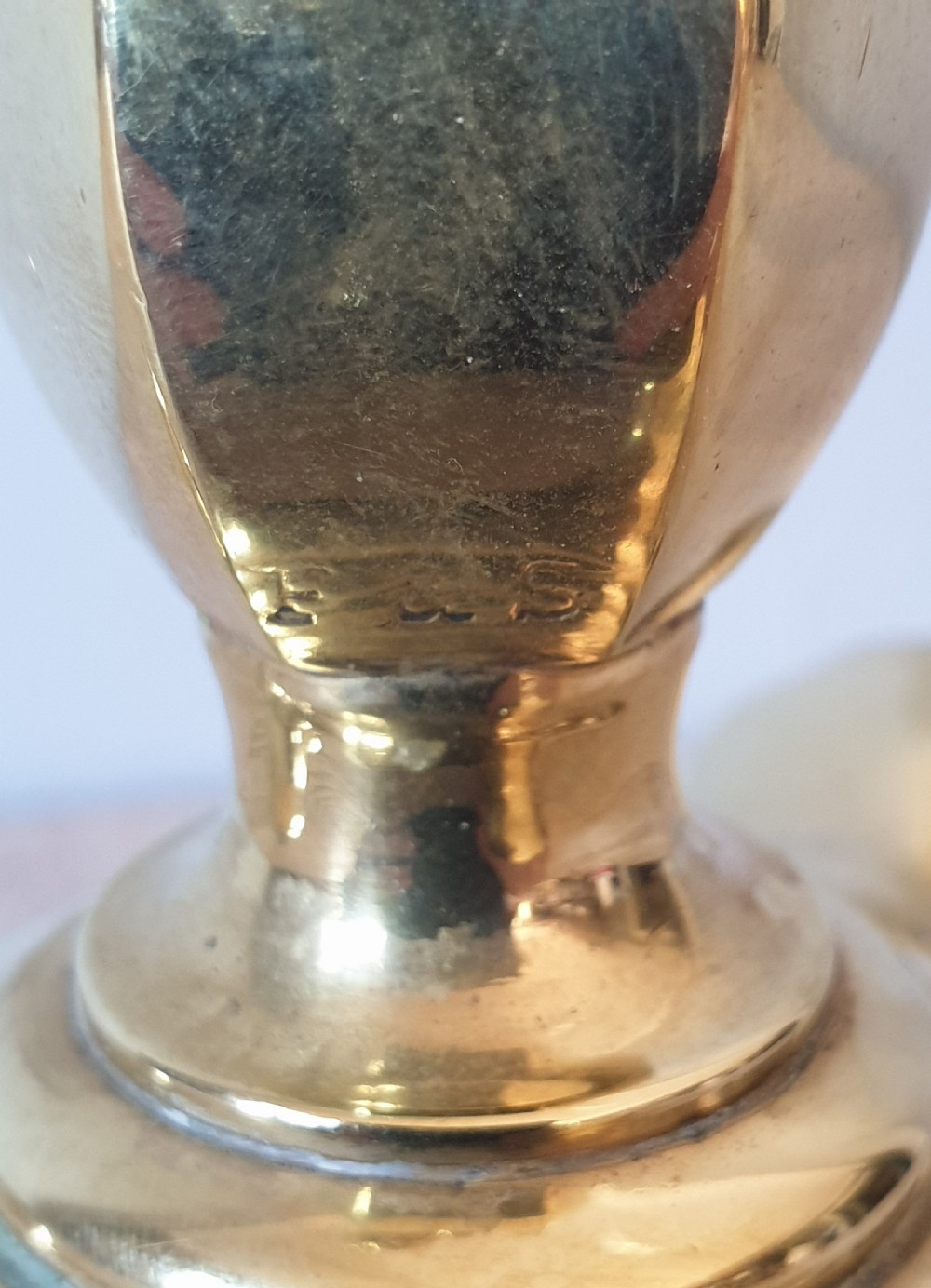 Faraday & Son Brass Adjustable Pullman Table Lamp, Rewired and PAT tested  View VII