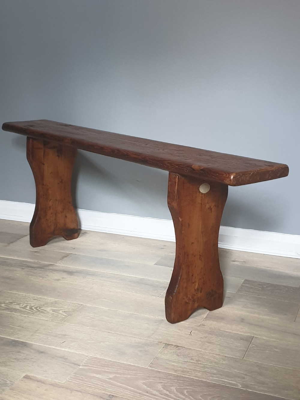 Oak Church Pew from Unitanlan Church in Lye, c1900