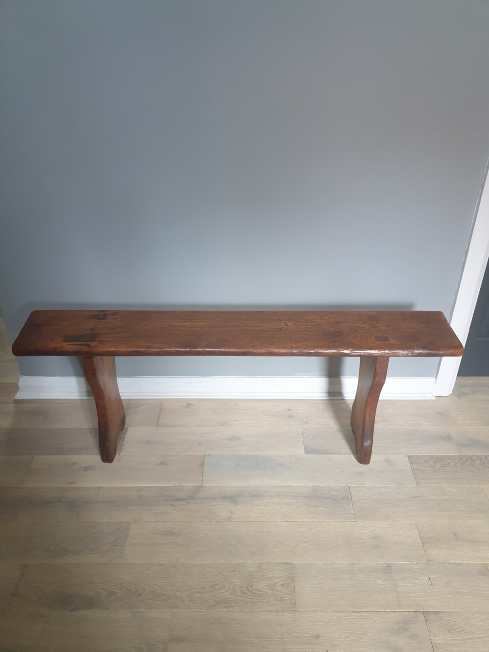 Oak Church Pew from Unitanlan Church in Lye, c1900 View VIII