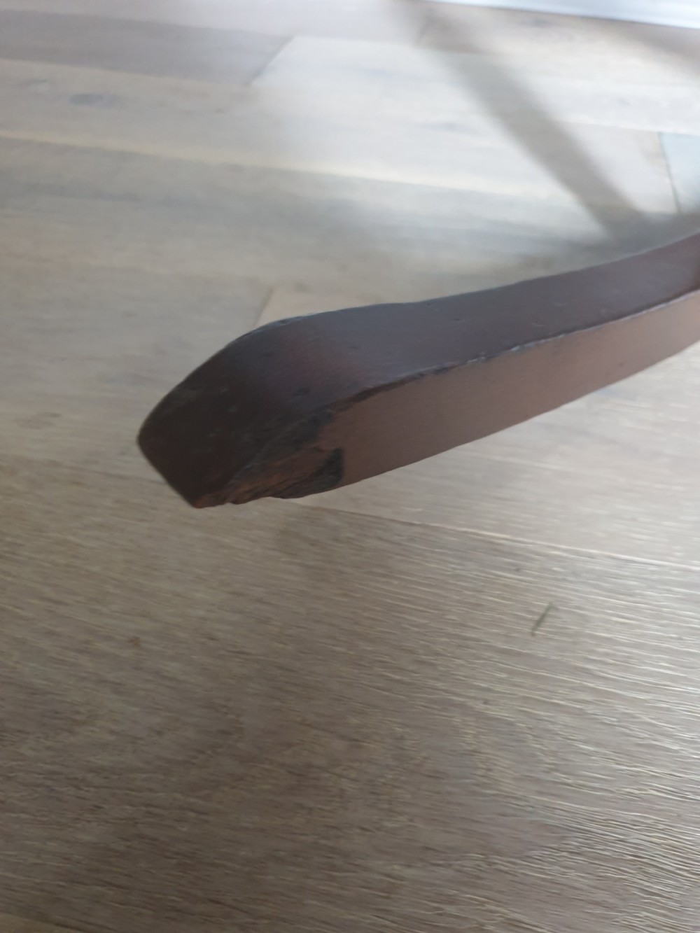 Victorian Bobbin Ash & Elm Splat Back Rocking Chair View IV