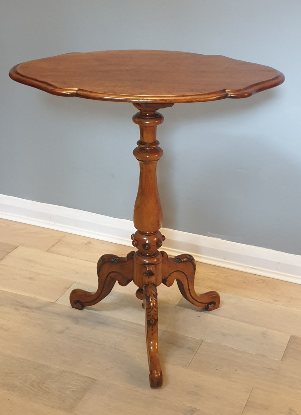 Victorian Walnut Tripod Table