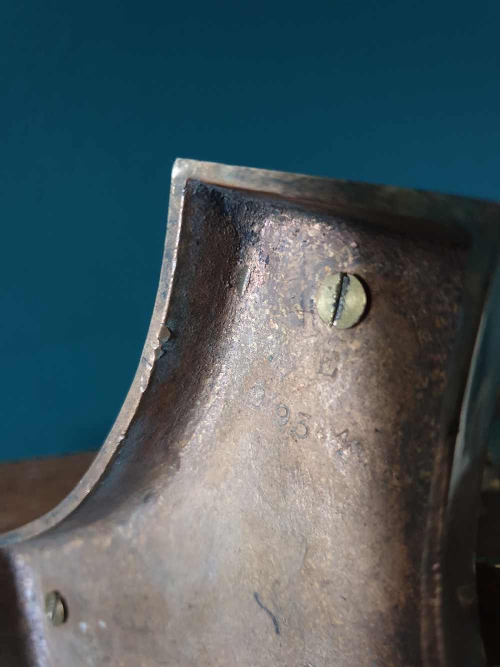 Ornate Claw Foot Cast Brass Pullman Table Lamp, Rewired and PAT tested  View VII