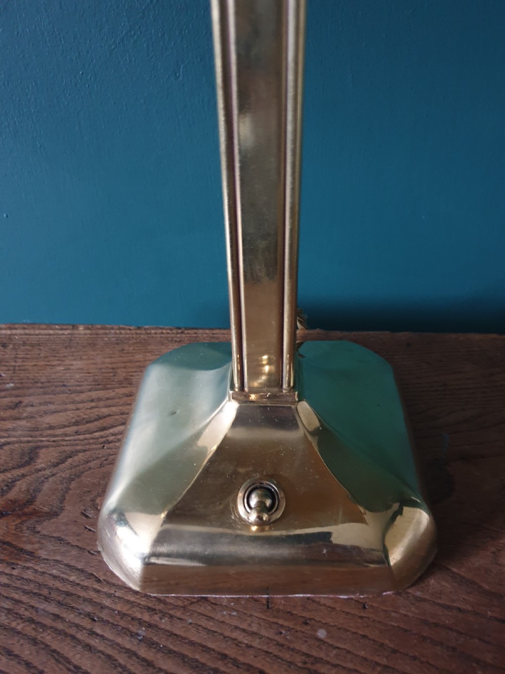 British Military Bankers Desk Lamp, Rewired and PAT tested  View VIII