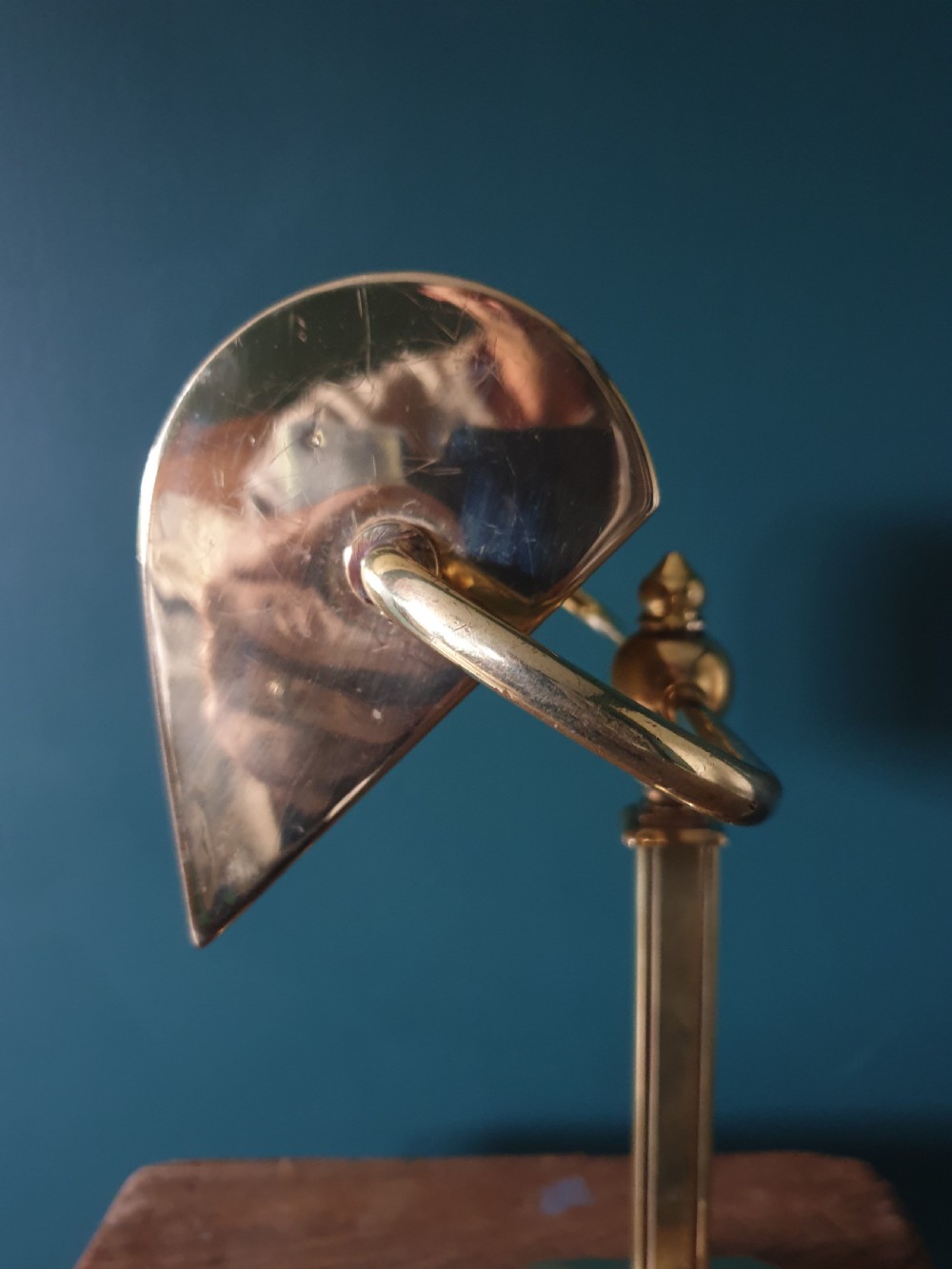 British Military Bankers Desk Lamp, Rewired and PAT tested  View XIII