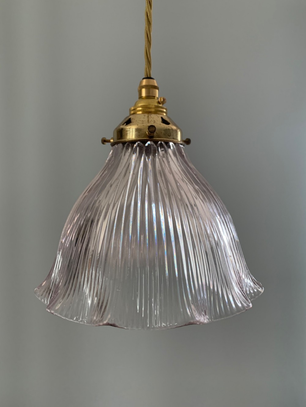 Holophane Ceiling Light, Rewired  View II