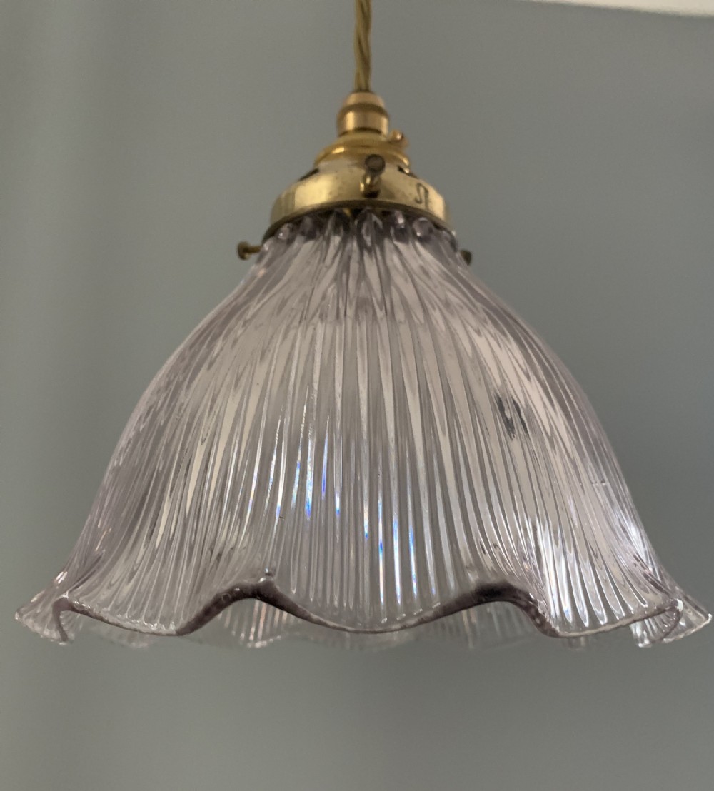 Holophane Ceiling Light, Rewired  View III