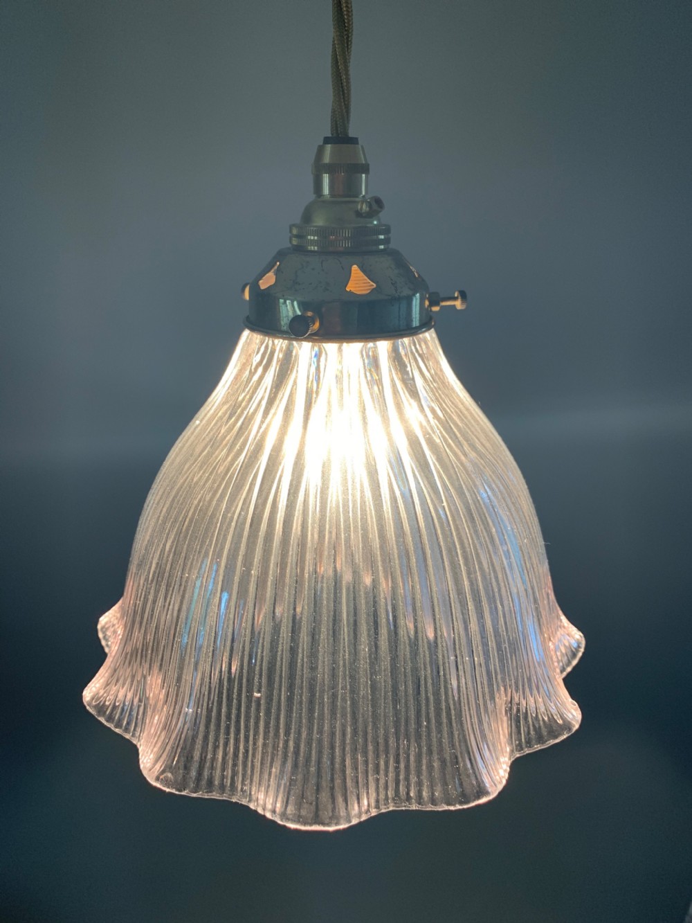 Holophane Ceiling Light, Rewired  View VIII
