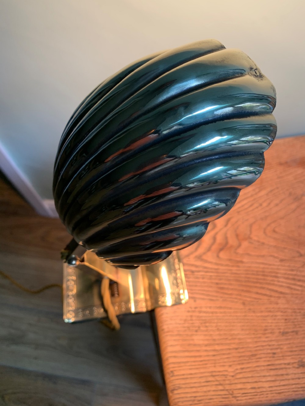 Adjusto ~Lite Clip on Desk Lamp, c1910. Rewired and PAT tested  View IX