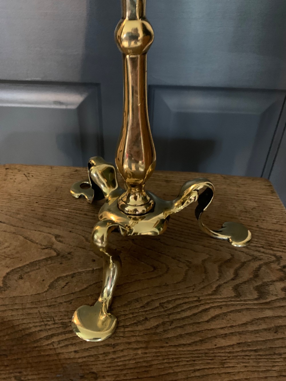 Brass Pullman Table Lamp Rewired and PAT tested  View III