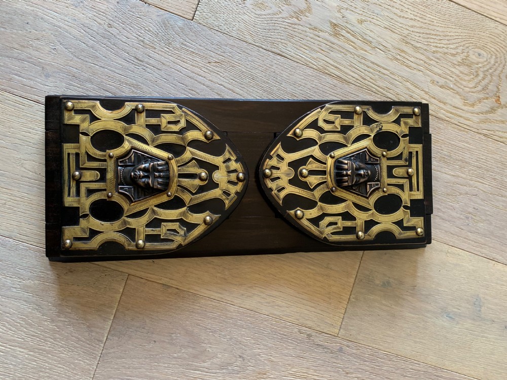 A Fine Victorian Coromandel & Brass Book Slide View VII