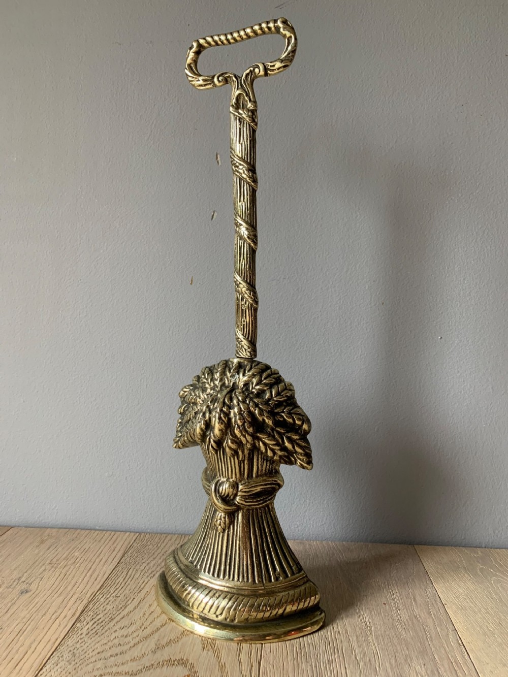 Regency Brass Doorstop c1820