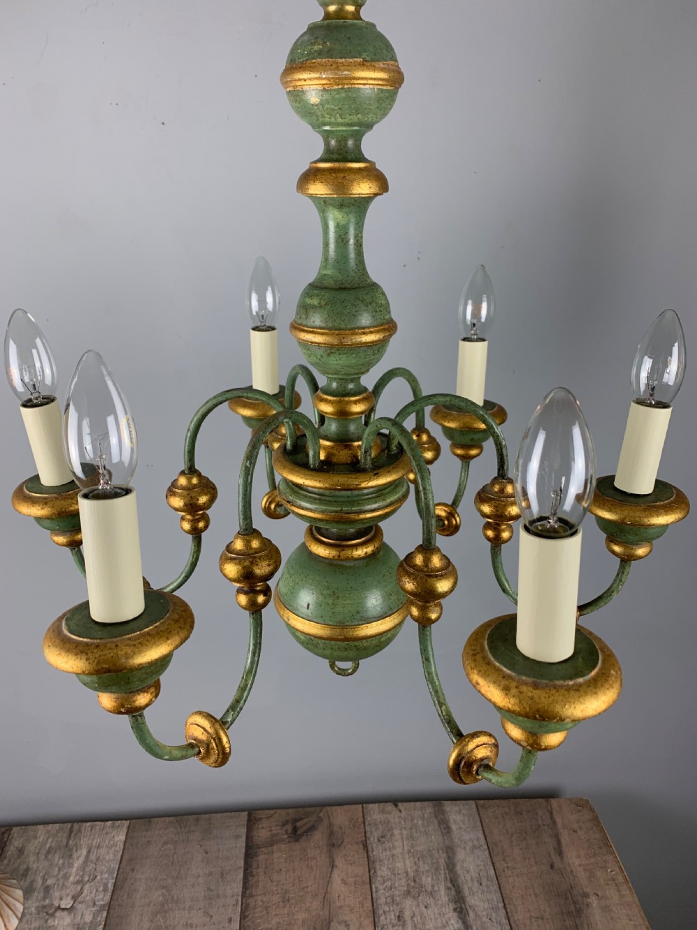 Florentine 6 Light Polychrome 6 Light Chandelier View IX