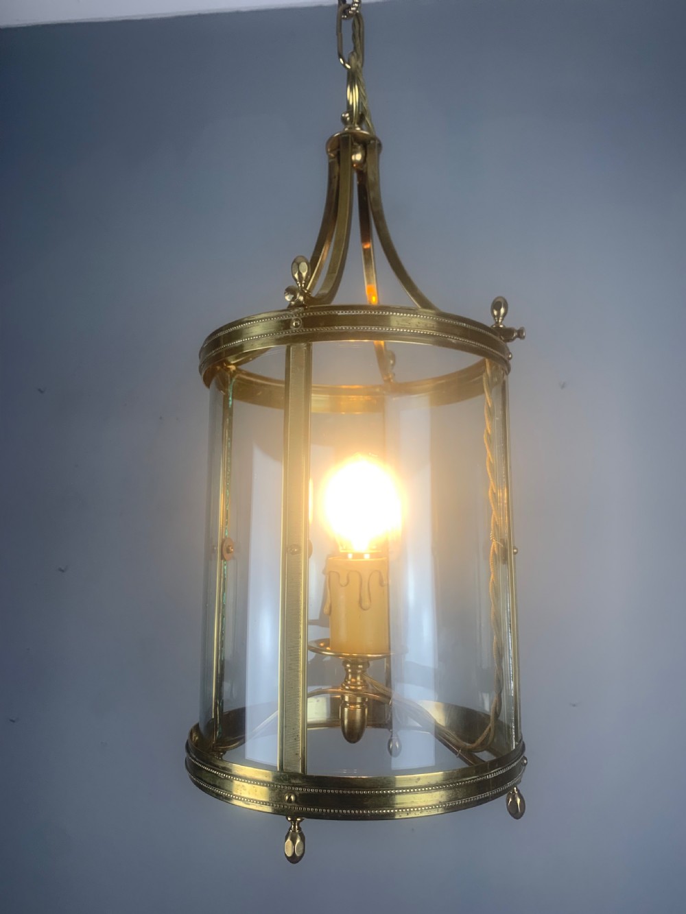 Single Light Antique French Lantern  View II