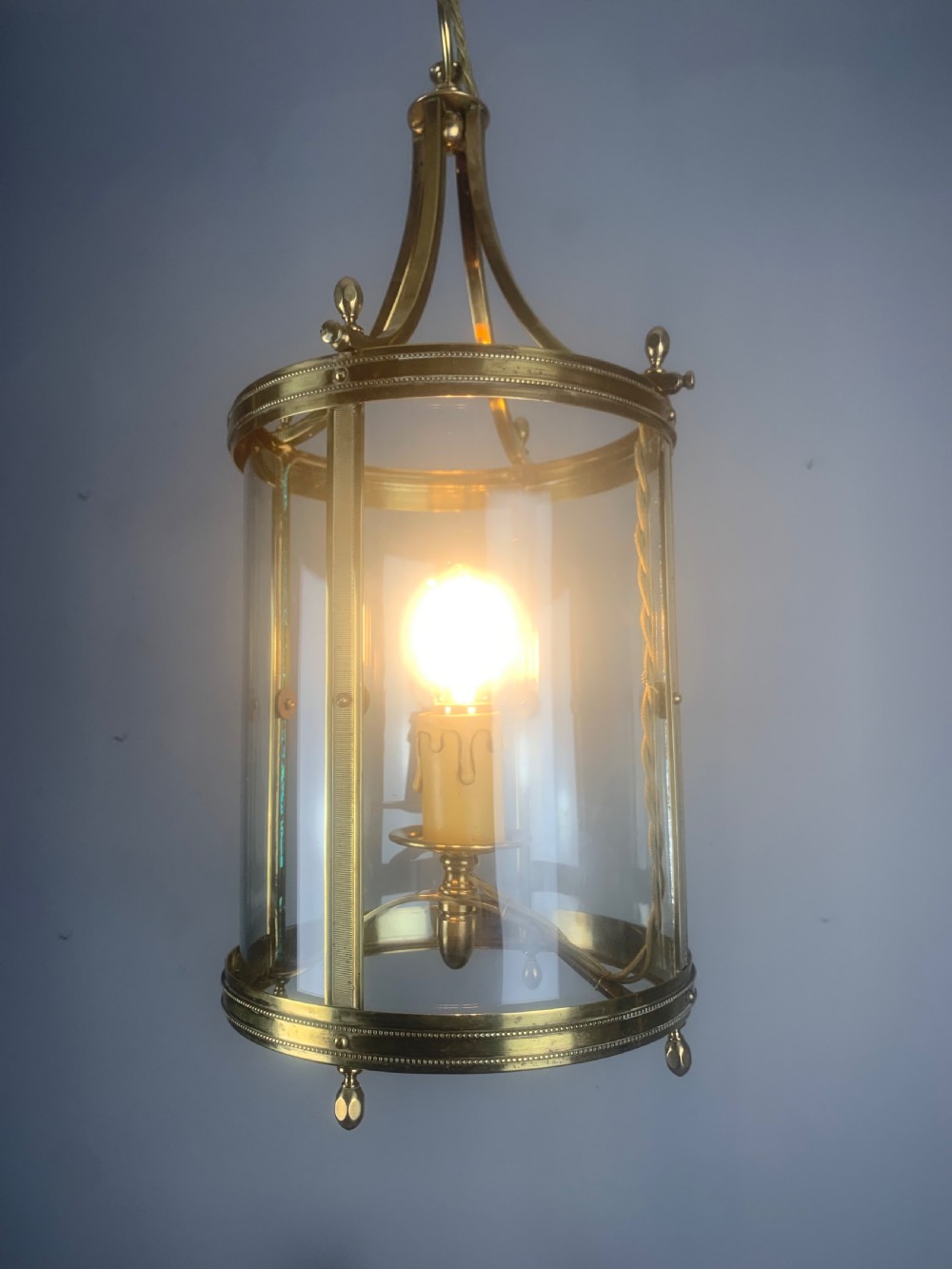 Single Light Antique French Lantern  View III