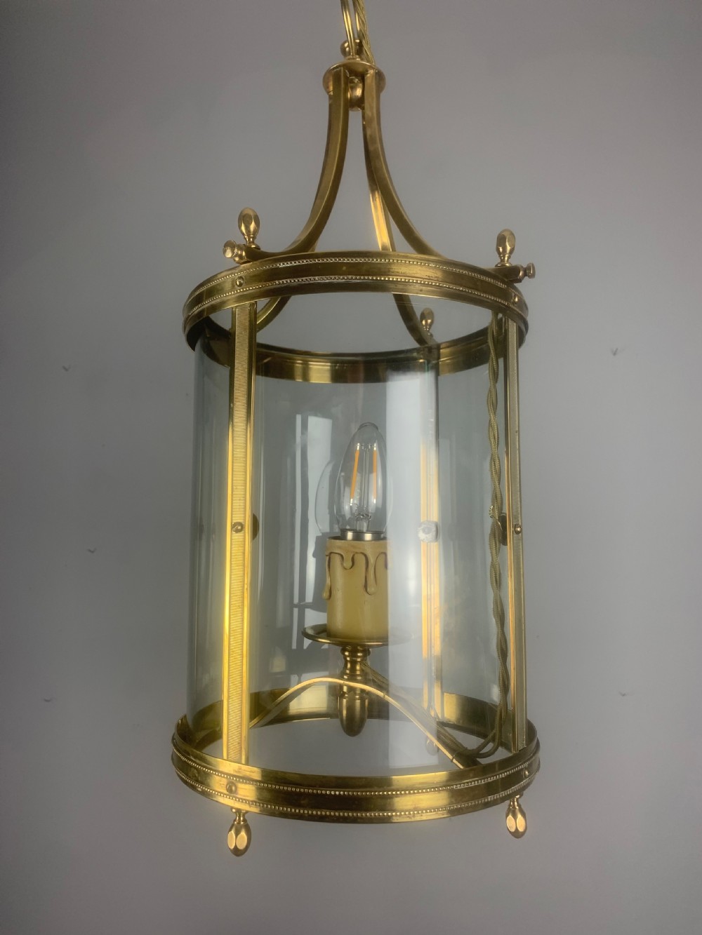 Single Light Antique French Lantern  View V