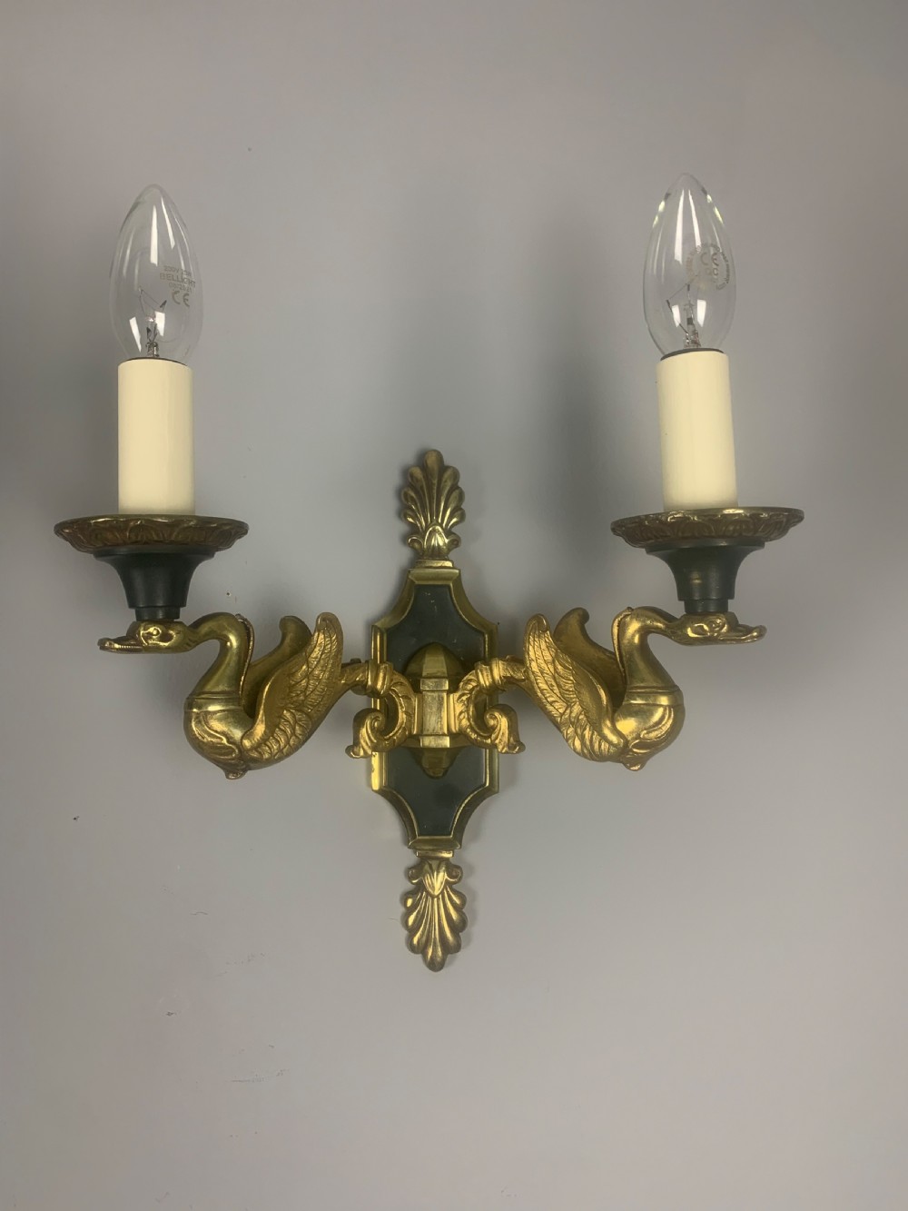 Pair of French Empire Antique Wall Lights  View II